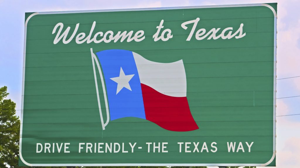 moving to texas